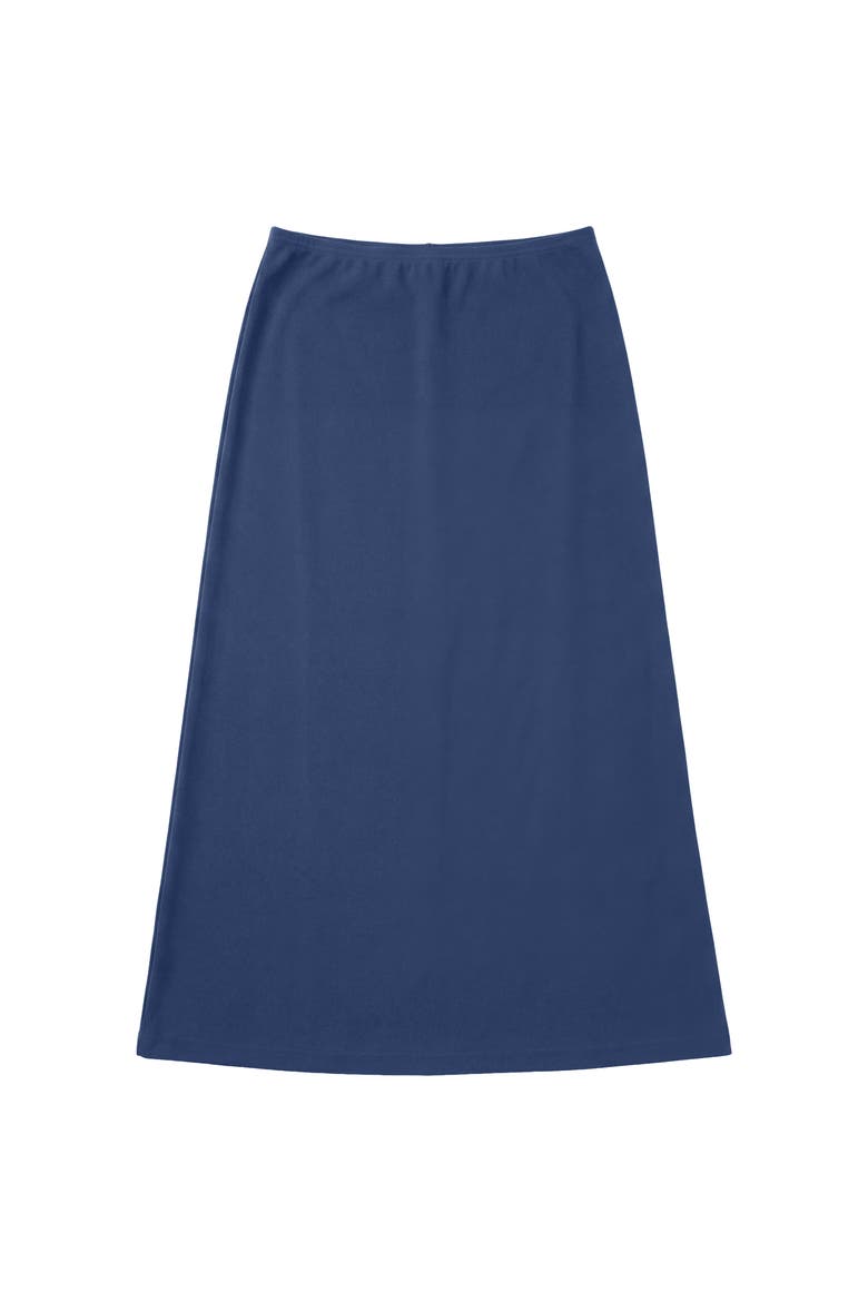 Elastic Waist Side Tag Pull-On Skirt, Alternate, color, Dark Blue