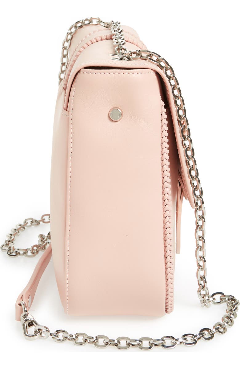 Longchamp Medium Leather Shoulder/Crossbody Bag, Alternate, color, Powder