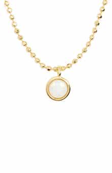 ARGENTO VIVO Opal Pendant Necklace