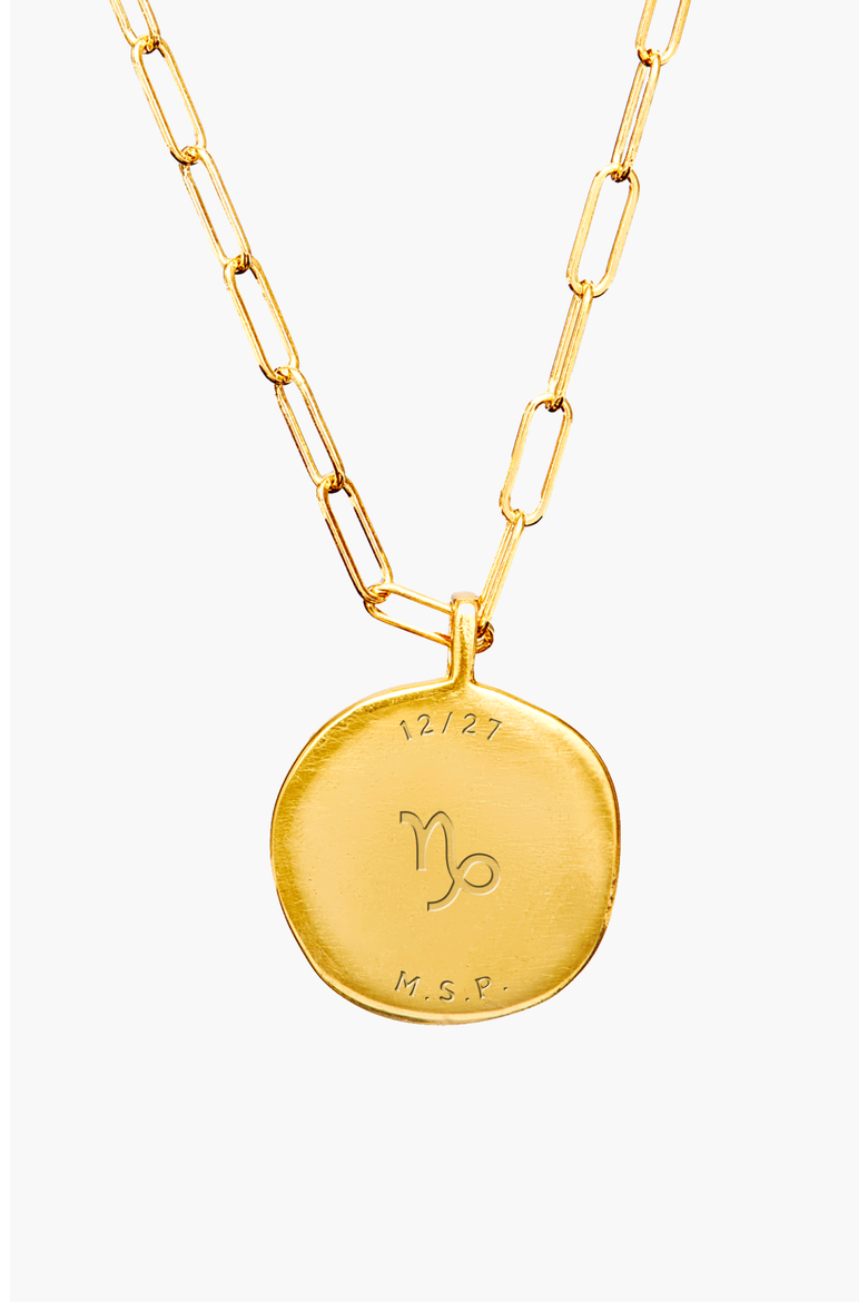 The October Birthdate Gold Pendant, Alternate, color, October 30th - Gold