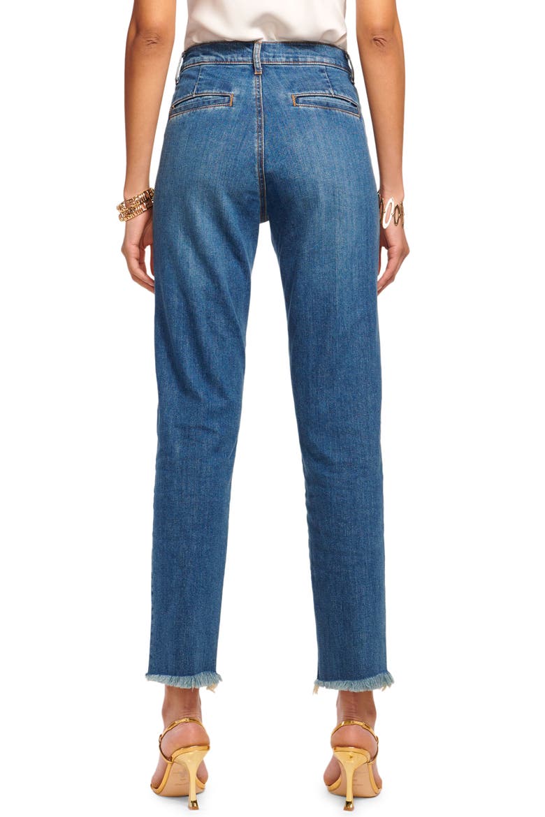 Zayne Raw Hem Crop Jeans, Alternate, color, MEDIUM WASH
