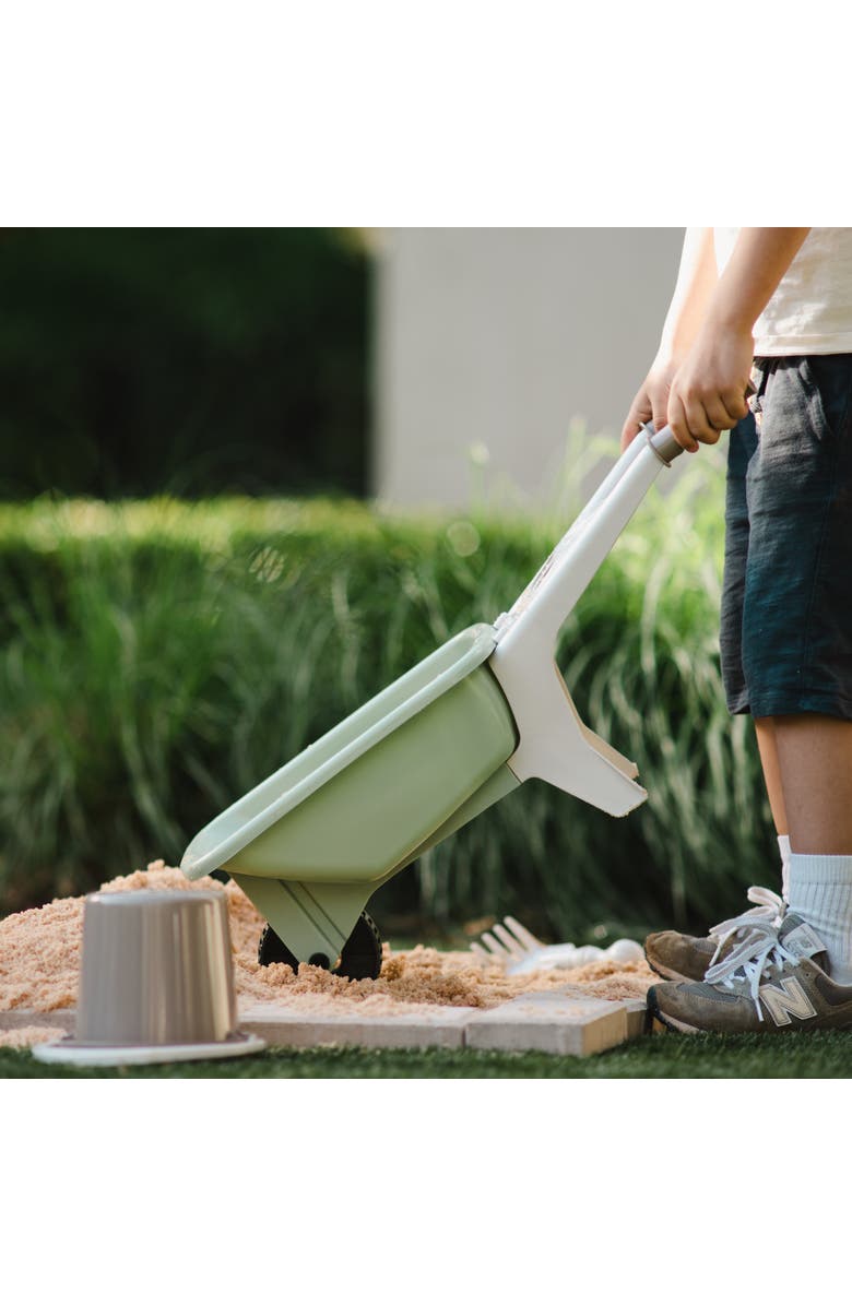 Dantoy Green Garden Wheelbarrow 4 Piece Playset, Alternate, color,