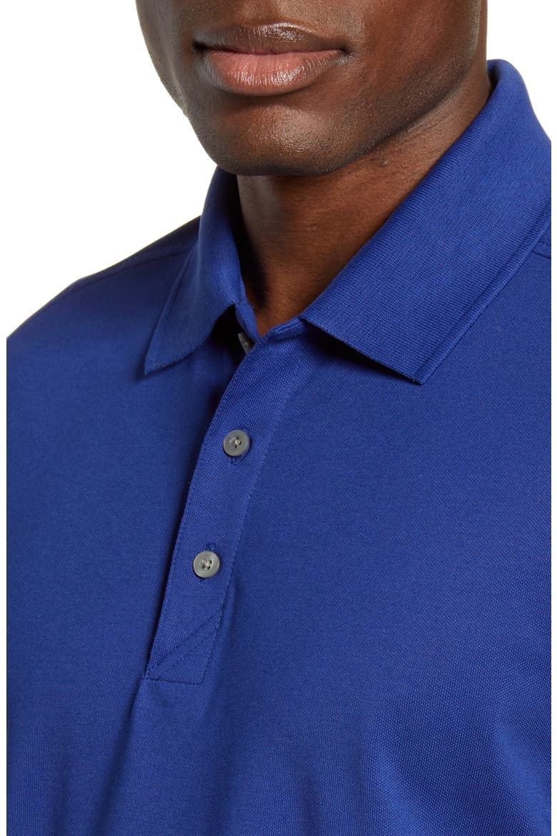 Advantage Tri-Blend Piqué Polo, Alternate, color, TOUR BLUE