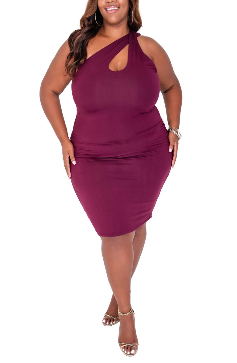 KIN by Kristine Cross Neck Halter Dress, Alternate, color,