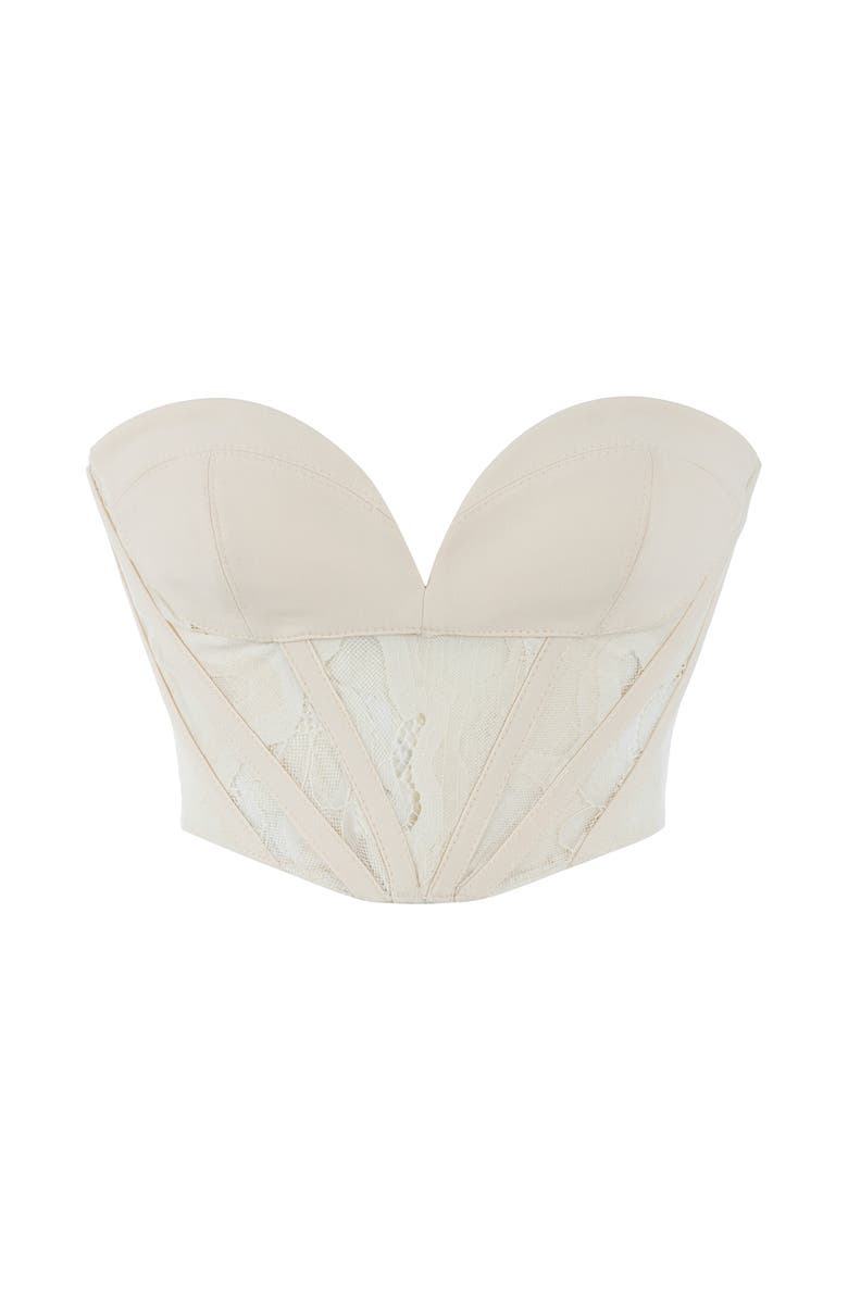 Nocturne Sweetheart Neck Crop Top, Alternate, color, 