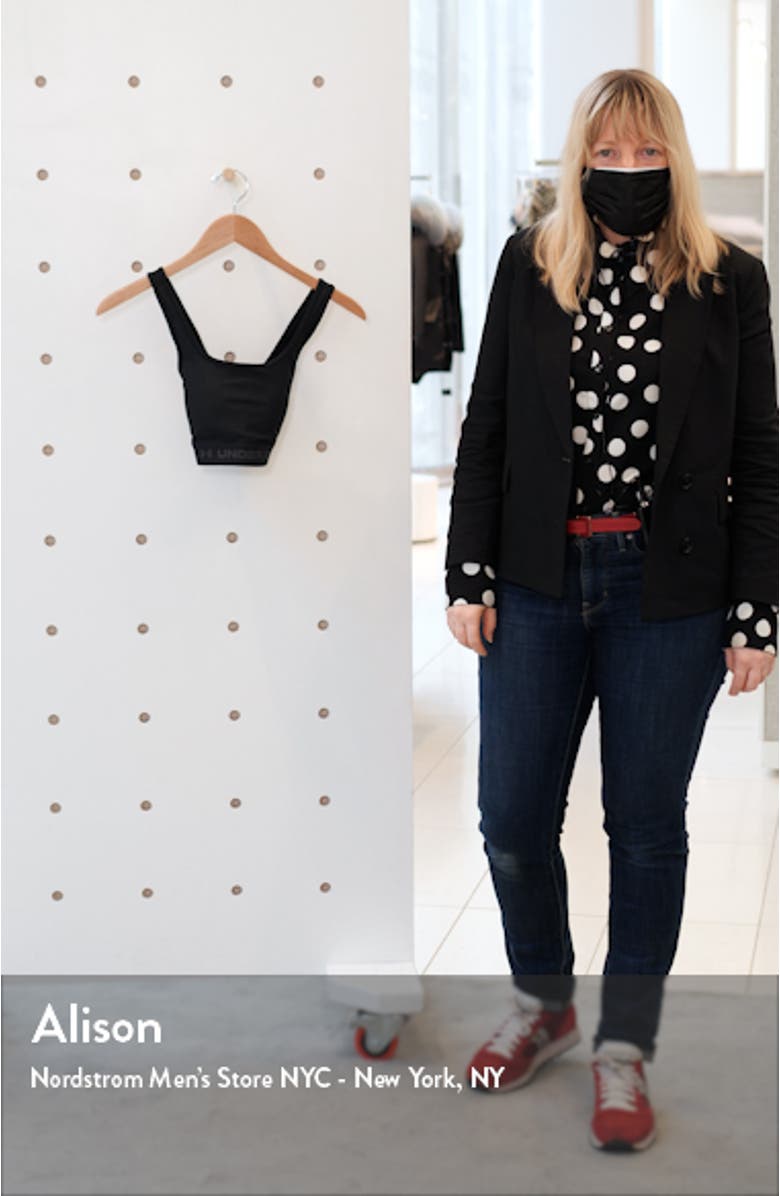 HeatGear<sup>®</sup> Mid Cross Back Sports Bra, sales video thumbnail