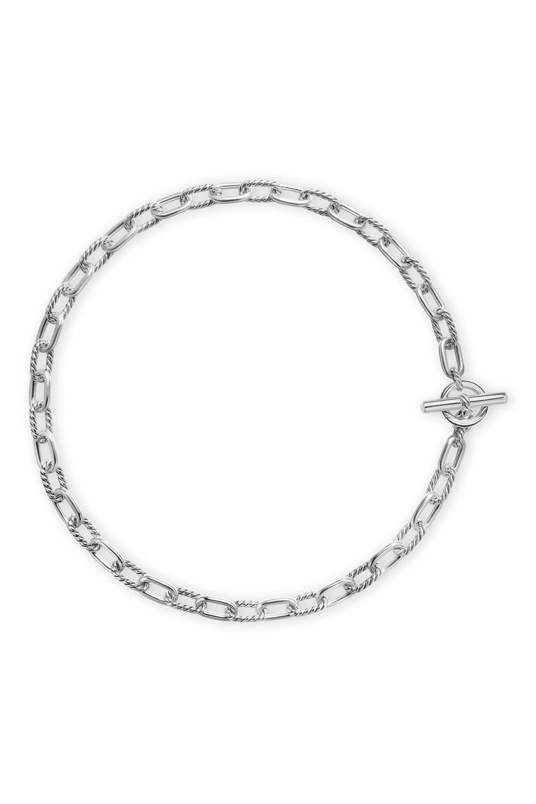 Madison Toggle Chain Necklace, 8.5mm, Main, color, STERLING SILVER