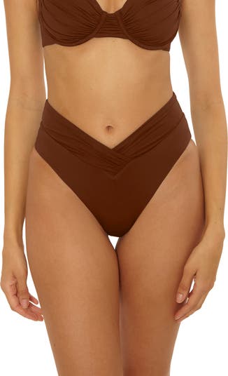 Color Code High Waist Bikini Bottoms