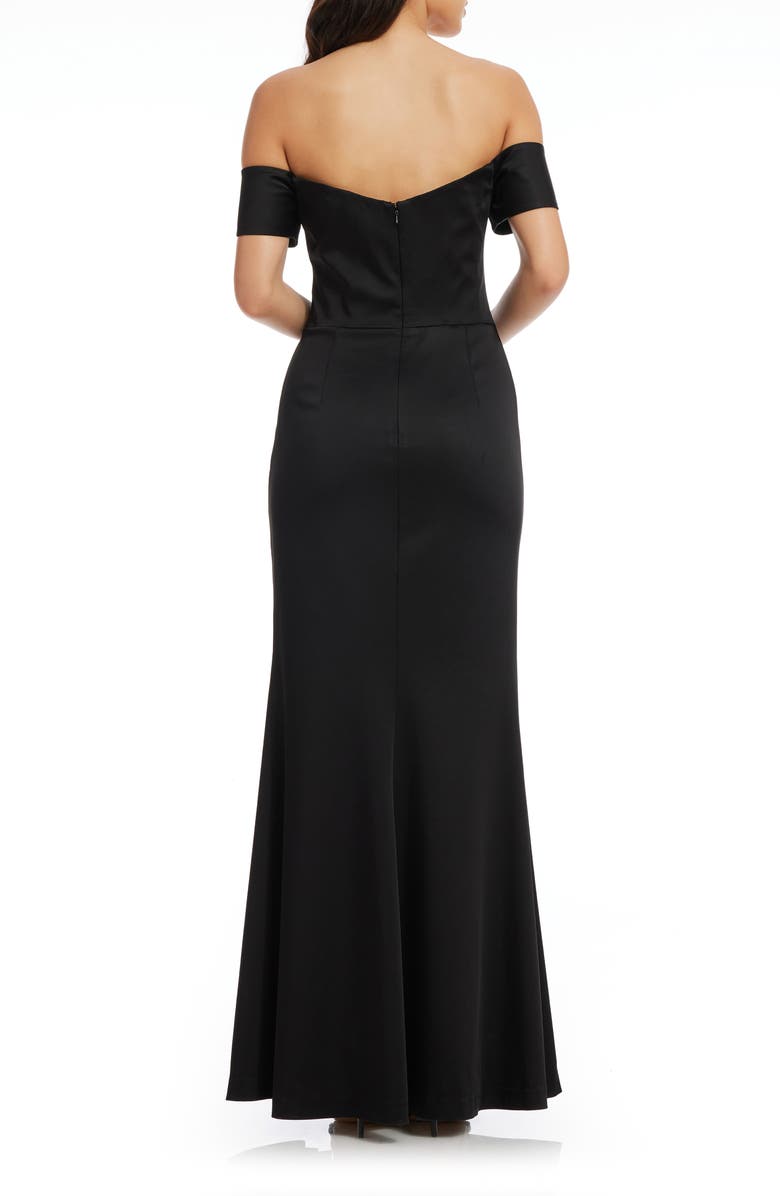 Dress the Population Gabrielle Off the Shoulder Gown, Alternate, color,