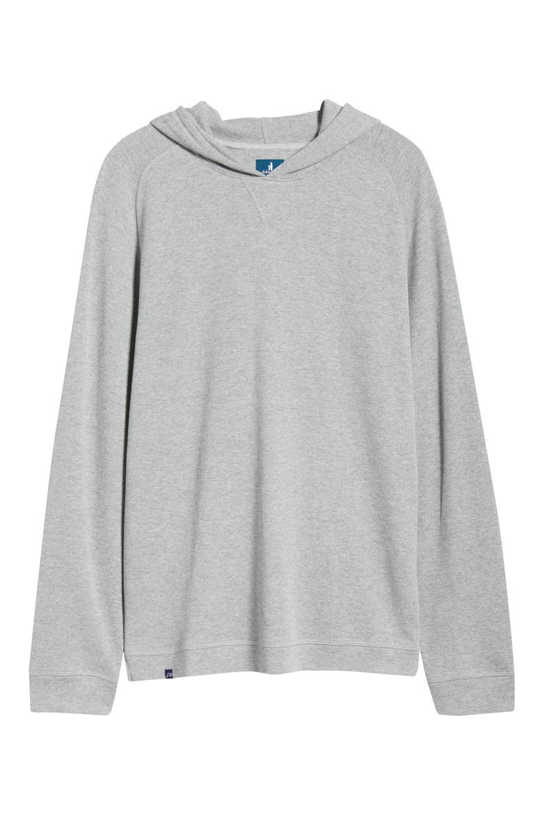 Cotton Blend Hoodie, Alternate, color, LIGHT GRAY