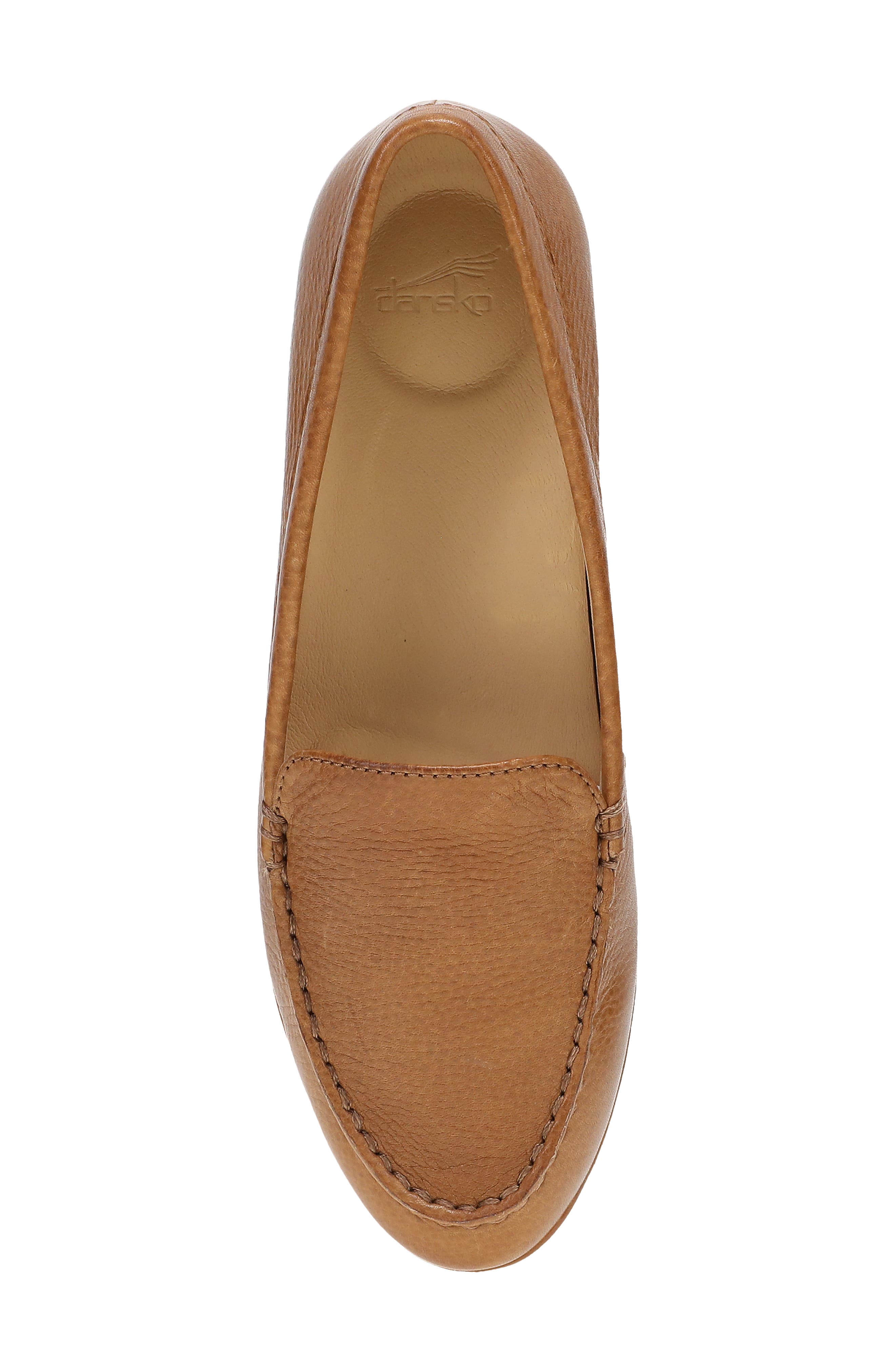 Lorri Loafer, Alternate, color, TAN WAXY MILLED