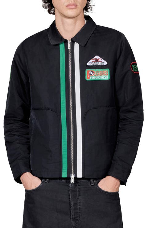 Records Patch Jacket