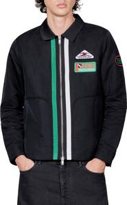 PLEASURES Records Patch Jacket
