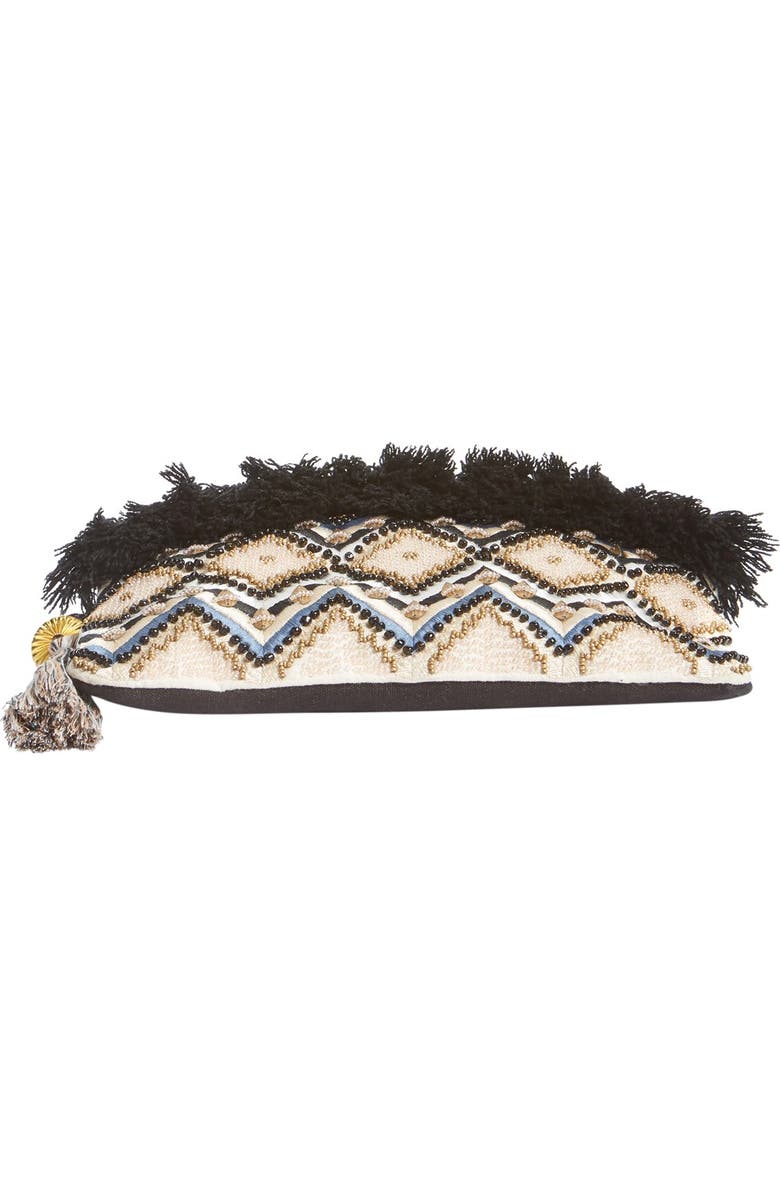 STEVEN by Steve Madden Jsuzzana Fringe Clutch, Alternate, color,