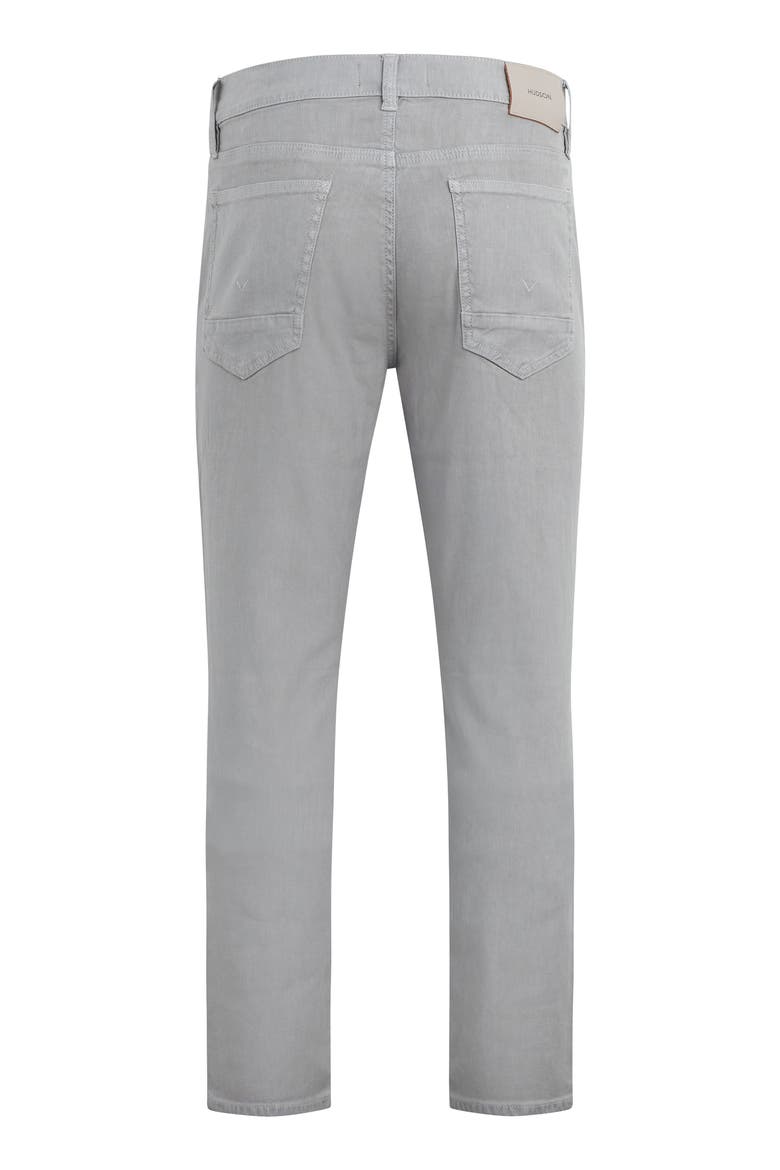 Blake Slim Straight Leg Stretch Linen Blend Five Pocket Pants, Alternate, color, CEMENT