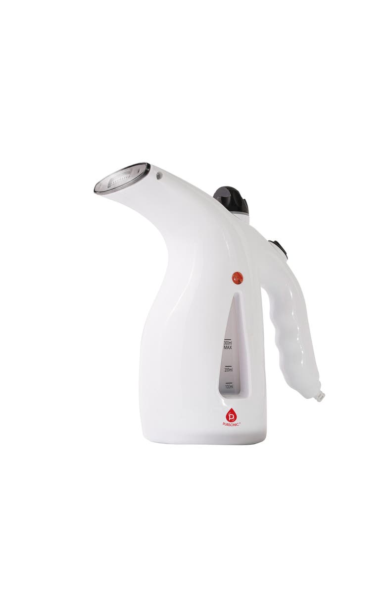 PURSONIC Handheld Travel Clothes Garment Steamer, Main, color, White