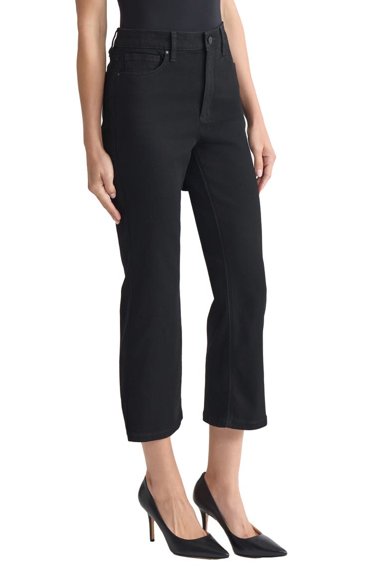 Lexington High Waist Crop Flare Jeans, Alternate, color, ONYX WASH