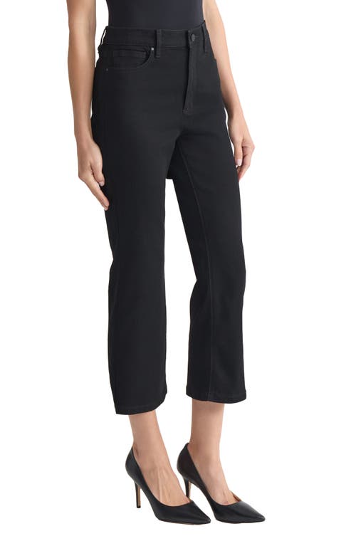 Jones New York Lexington High Waist Crop Flare Jeans In Blue