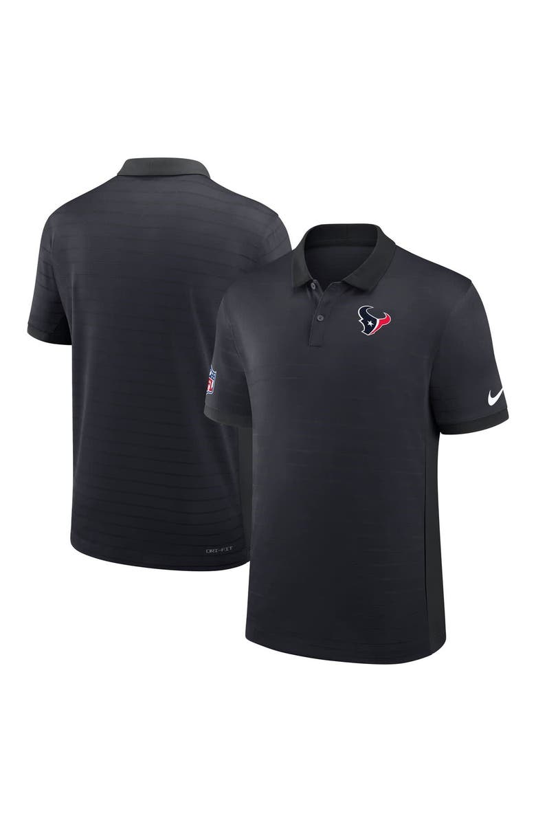 Nike Men's Nike Navy Houston Texans Sideline Victory Stripe Performance Polo, Main, color, Navy