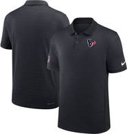 Nike Men's Nike Navy Houston Texans Sideline Victory Stripe Performance Polo