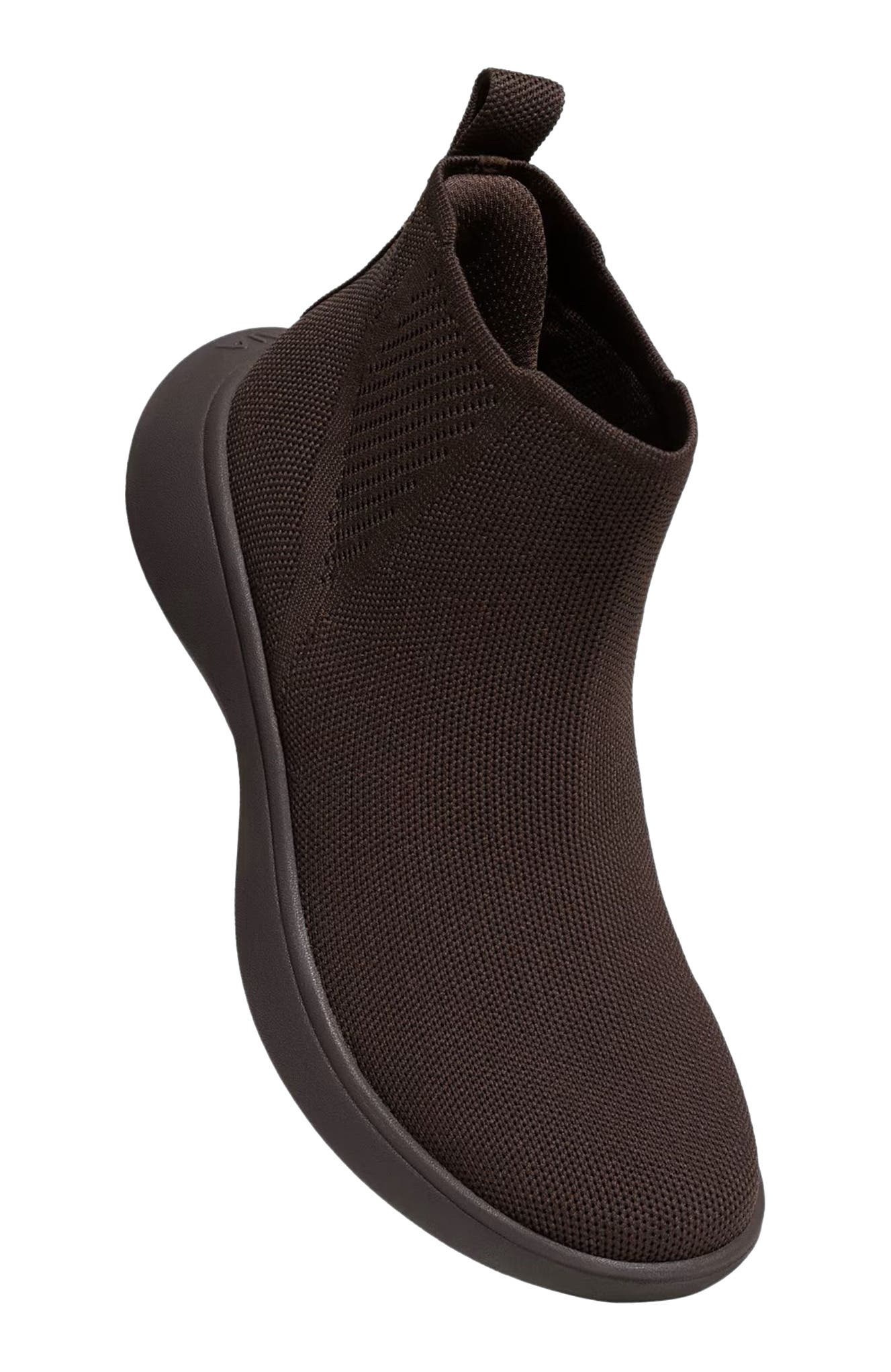 VIVAIA Water-Repellent Sneaker Boot Sliders, Alternate, color, Dark Chocolate