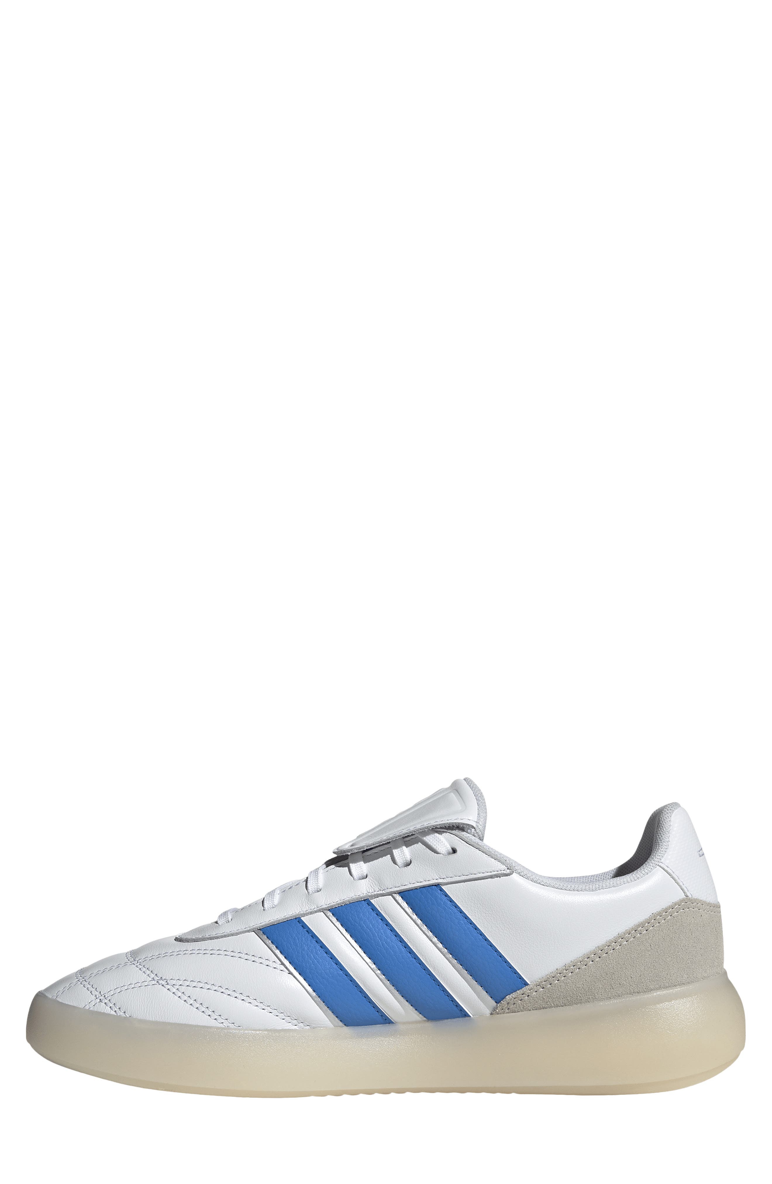 adidas Barreda Mundial Sneaker, Alternate, color, White/ Lucid Ray Blue/ White