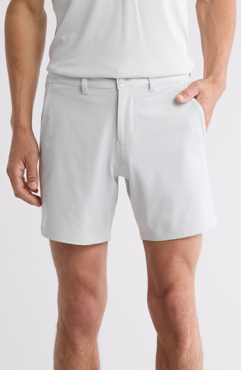 Z by Zella Interbay 7-Inch Shorts, Main, color, Grey Tile