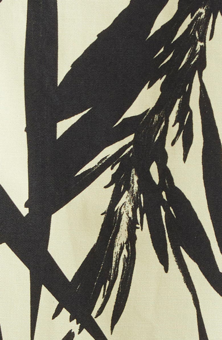 Jacquemus La Chemise Jean Foliage Print Bowling Shirt, Alternate, color, 