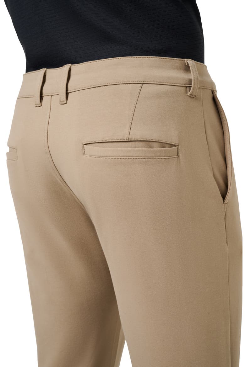 Legacy Stretchknit Flat Front Chinos, Alternate, color, WEATHERED TEAK