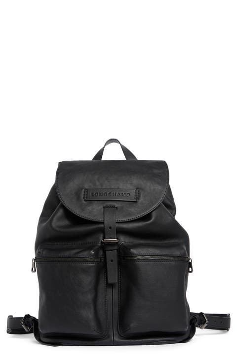 LC3D Large Leather Backpack