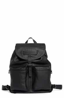 Longchamp LC3D Large Leather Backpack