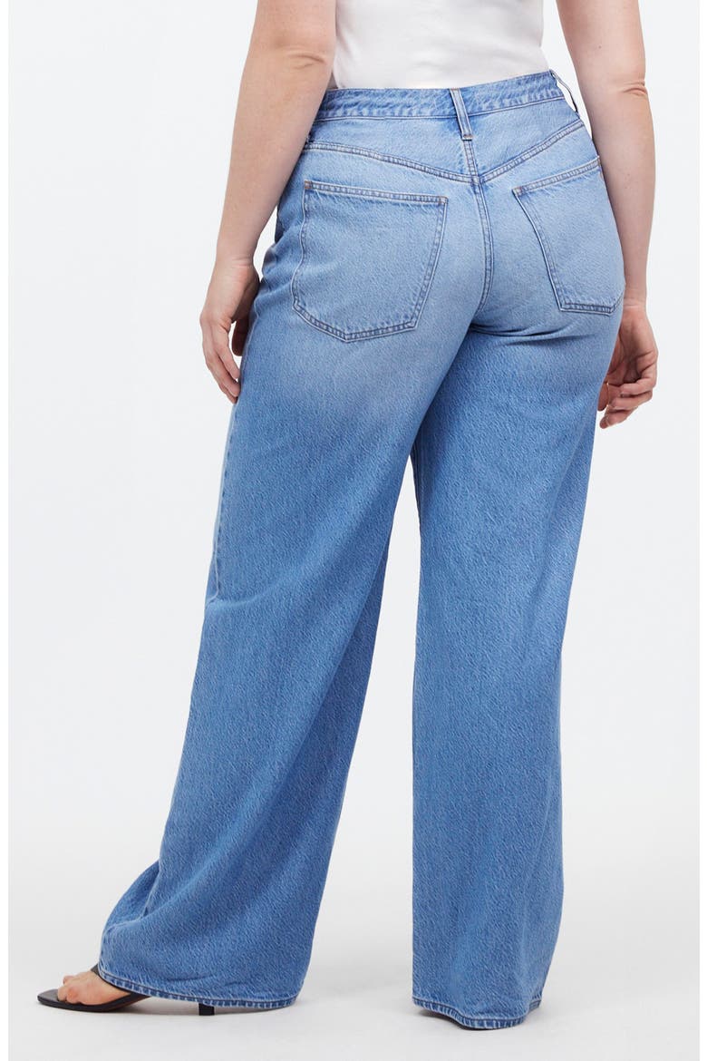 Superwide Leg Jeans, Alternate, color, HAMBLEY WASH