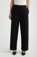 Eileen Fisher Pintuck High Waist Wide Leg Pants