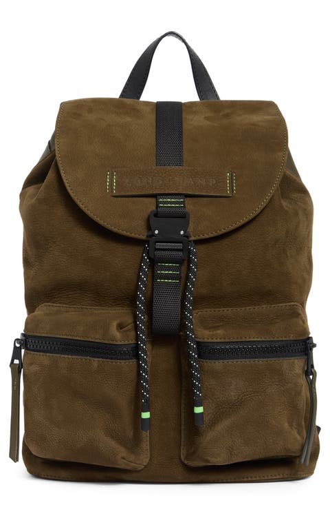 LC3D Nubuck Medium Leather Backpack