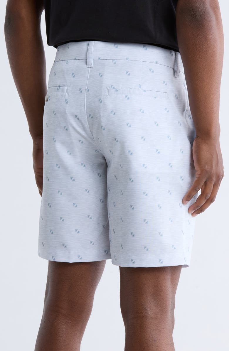 Callaway Flat Front Golf Shorts, Alternate, color, Bright White