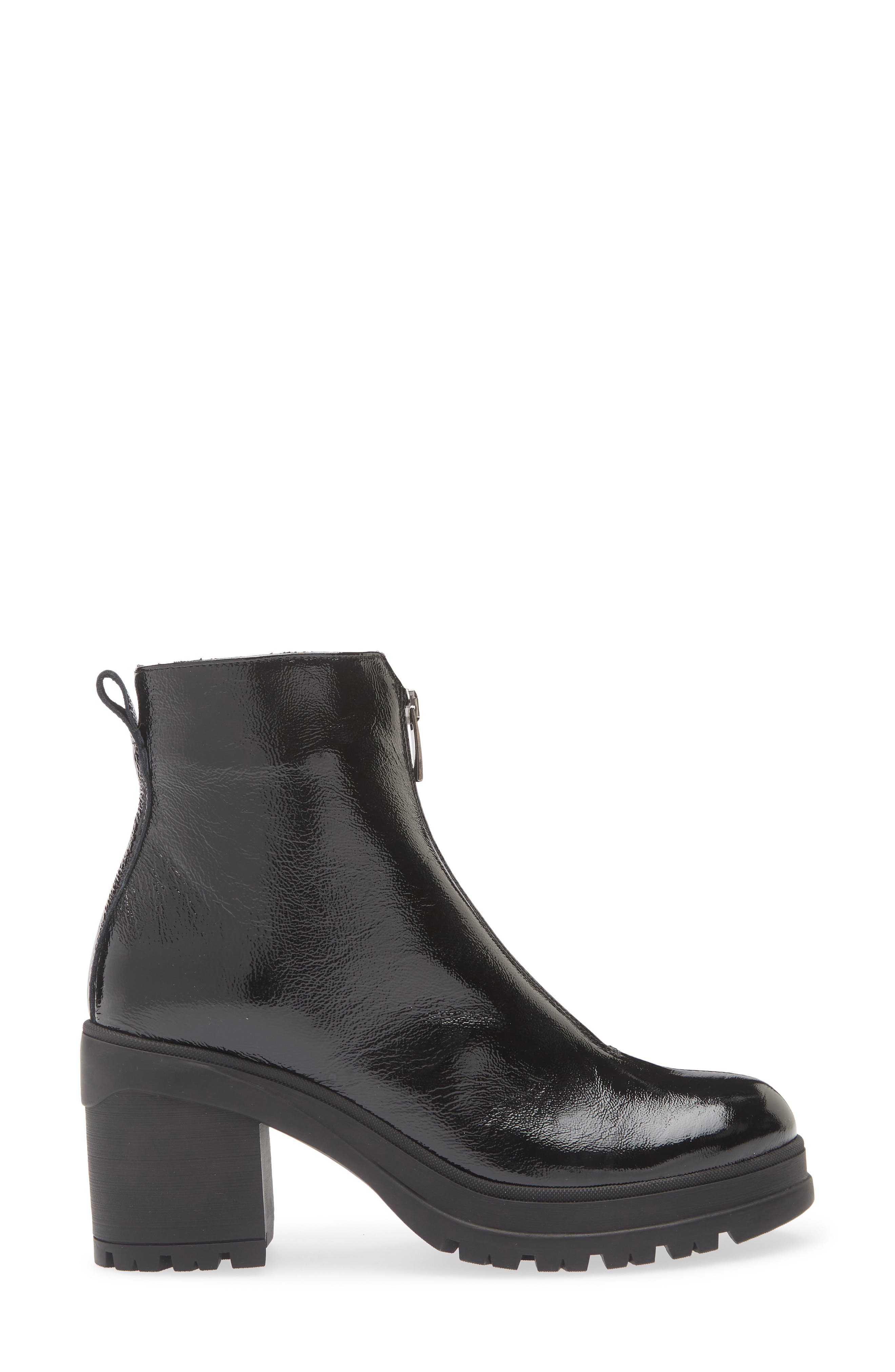 La Canadienne Wave Lug Sole Bootie, Alternate, color, Black
