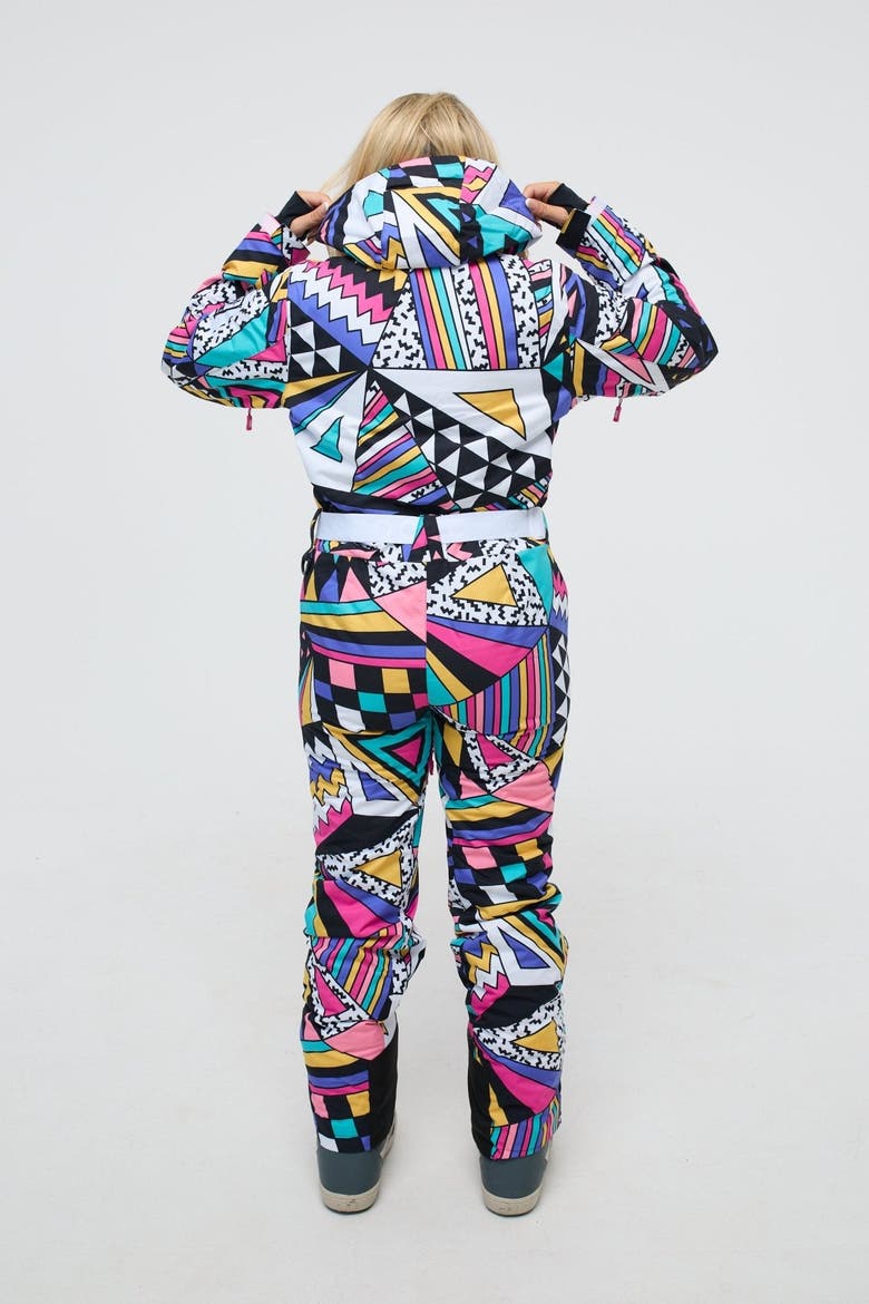 Blades of Glory Curved Women's Ski Suit, Alternate, color, multi-colour