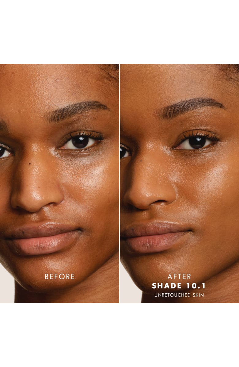 ARMANI beauty Luminous Silk Natural Glow Blurring Foundation with 24-Hour Wear, Alternate, color, 10.1 Tan Warm Golden