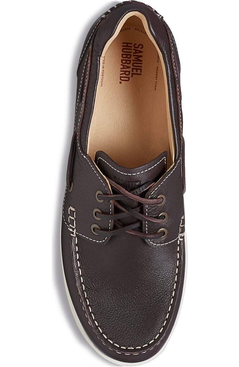 Samuel Hubbard New Endeavor Moc Toe Boat Shoe, Alternate, color,
