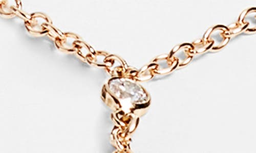 Nashelle Luna Hand Chain In Gold