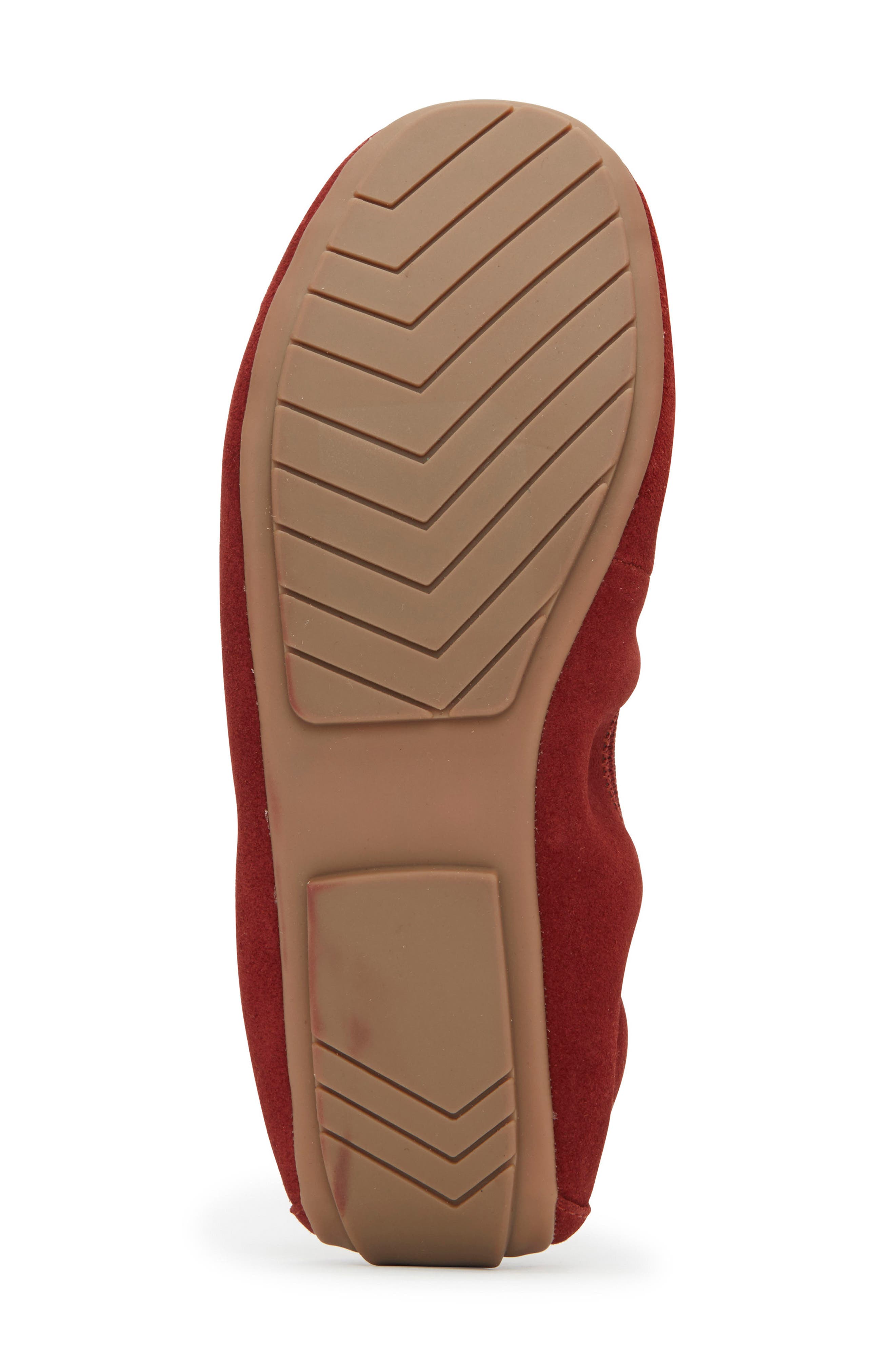'Halle 2.0' Ballet Flat, Alternate, color, RUST SUEDE