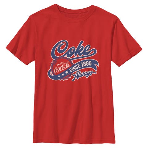 Boy's Coca Cola Always Enjoy Since 1886  Graphic T-Shirt