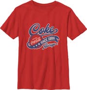 Coca Cola Boy's Coca Cola Always Enjoy Since 1886 Graphic T-Shirt