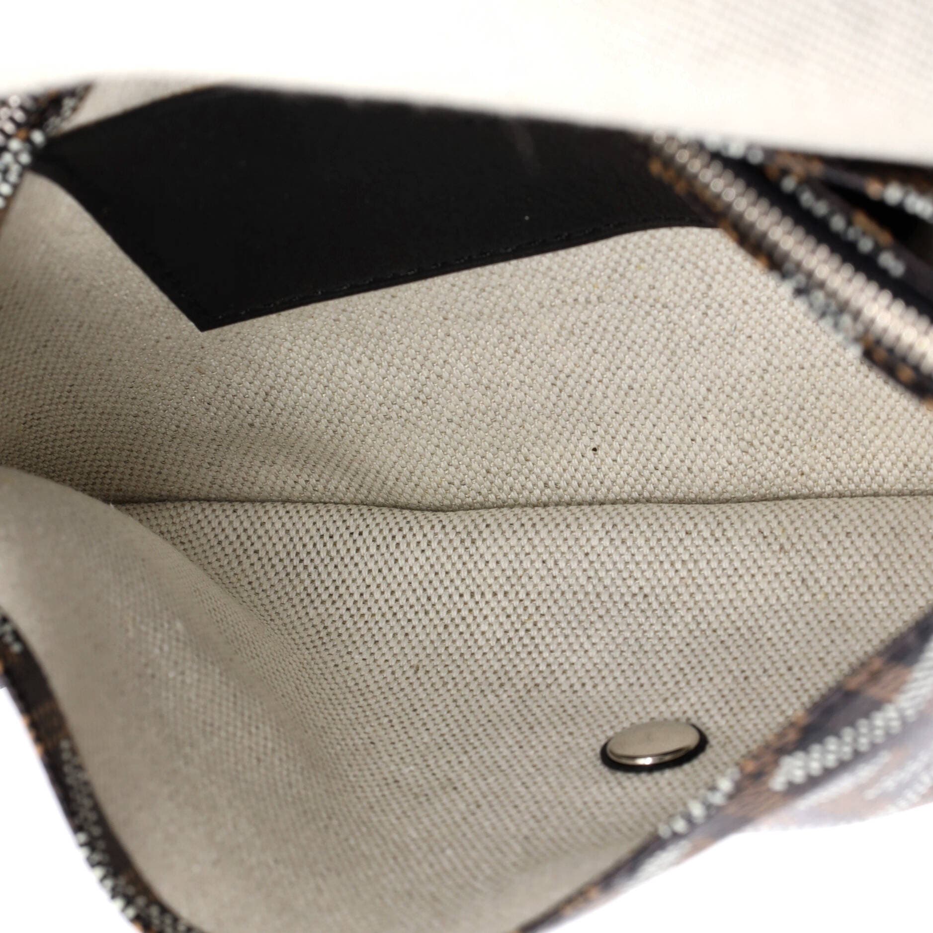Plumet Clutch Wallet Coated Canvas, Alternate, color, Black