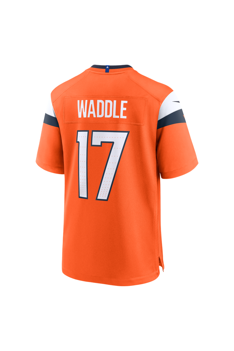 Men's Nike Jaylen Waddle Orange Denver Broncos Game Jersey, Alternate, color, Orange