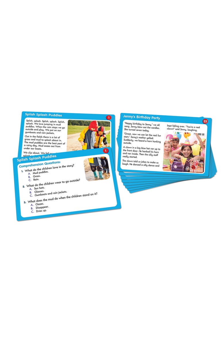 Junior Learning 50 Comprehension Activities, Alternate, color, Multicolored