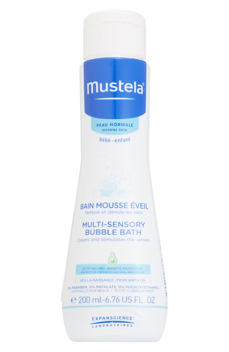 Mustela<sup>®</sup> Multi-Sensory Bubble Bath, Main, color,