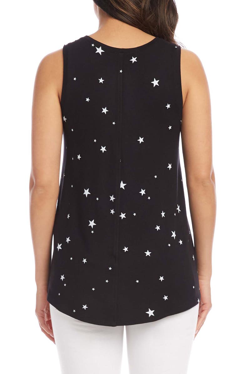 Karen Kane Star Print Tank Top, Alternate, color, 
