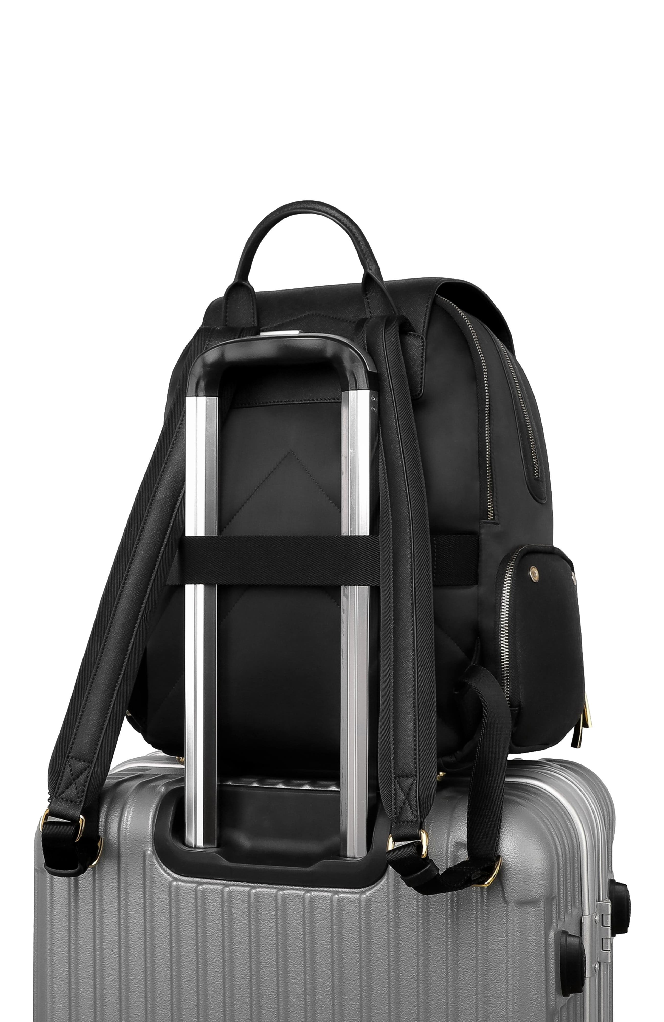 Lux and Nyx Zoe 13-inch Laptop Backpack For Women, Alternate, color, Black