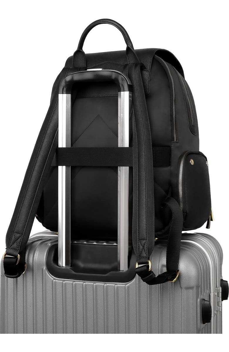 Lux and Nyx Zoe 13-inch Laptop Backpack For Women, Alternate, color, Black